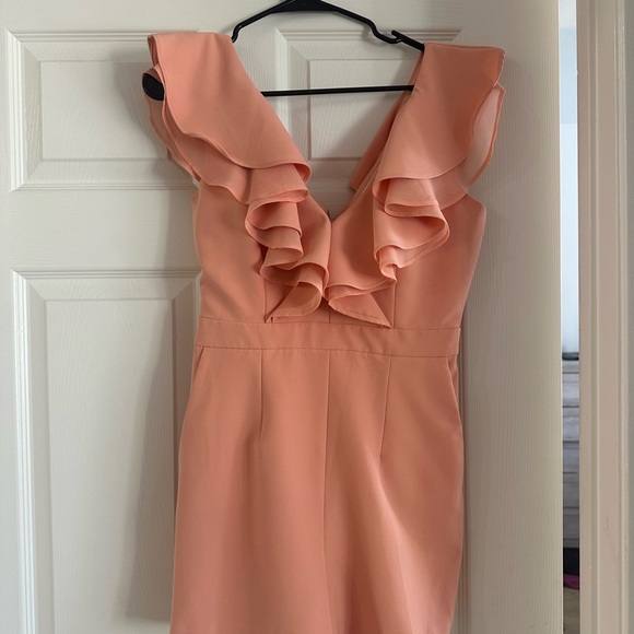 Bardot Ruffle Romper - Picture 3 of 4